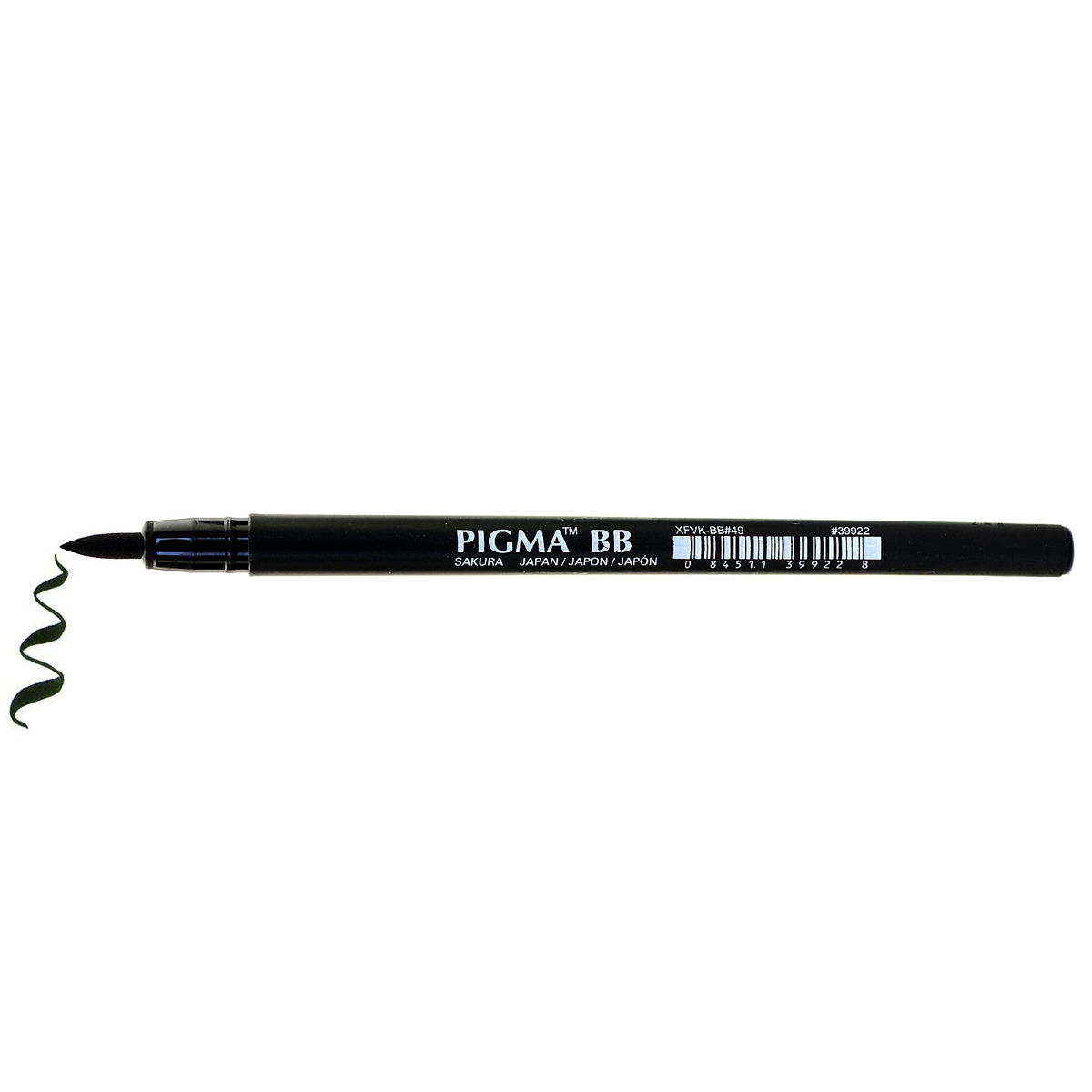 Pigma Professional Brush Marker - Black Bold (BB)
