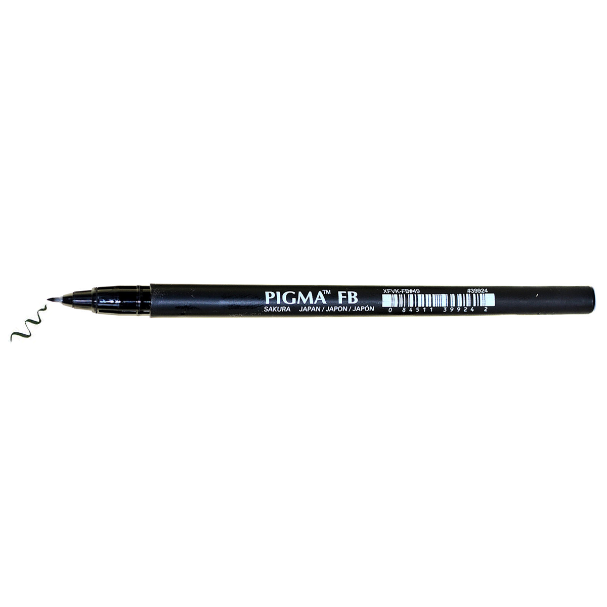 Pigma Professional Brush Marker - Black Fine (FB)