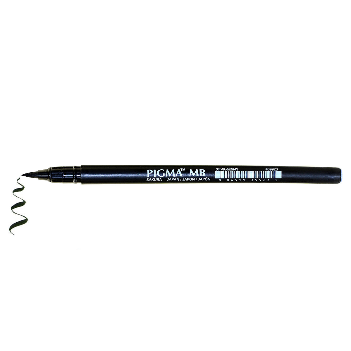 Pigma Professional Brush Marker - Black Medium (MB)