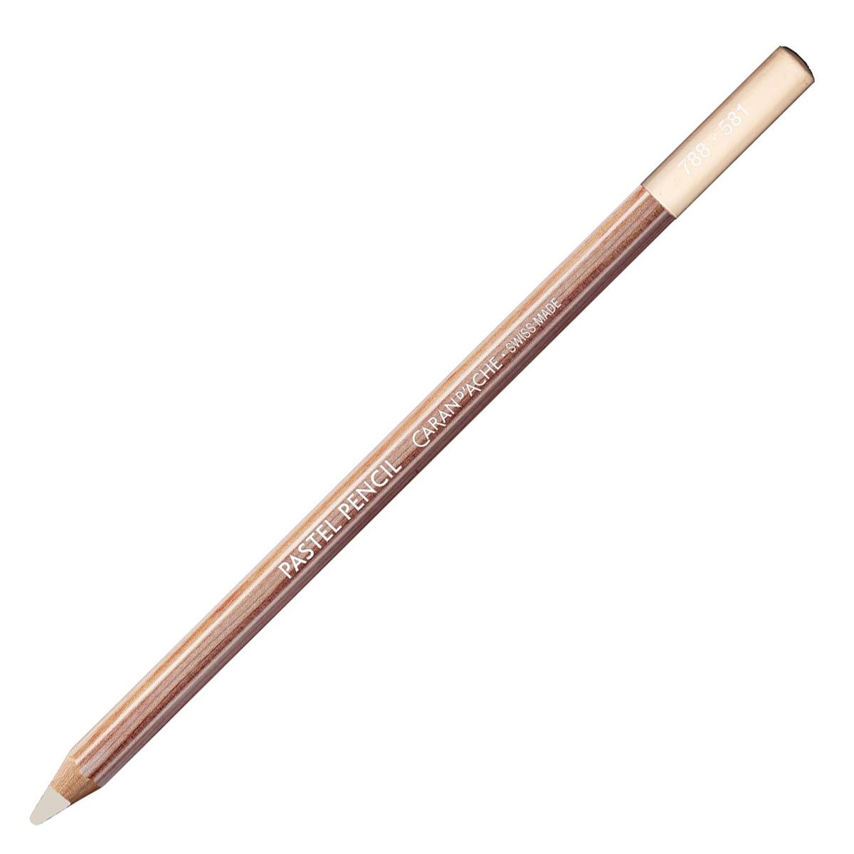 Caran d'Ache Pastel Pencil - Pink White - 581