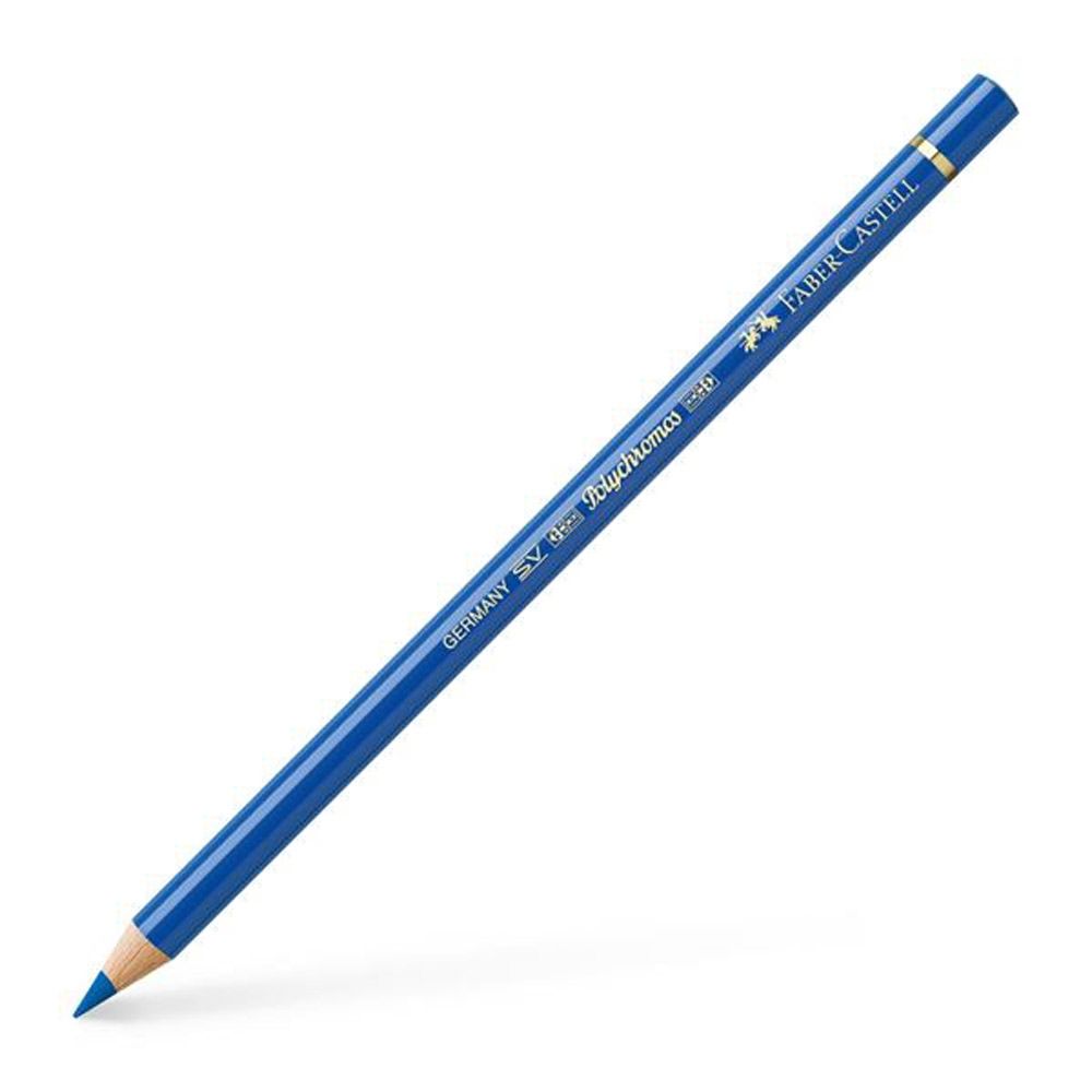 Polychromos Colour Pencil, Cobalt Blue-Greenish 144