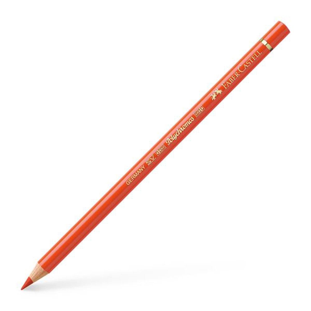 Polychromos Colour Pencil, Dark Cad Orange 115