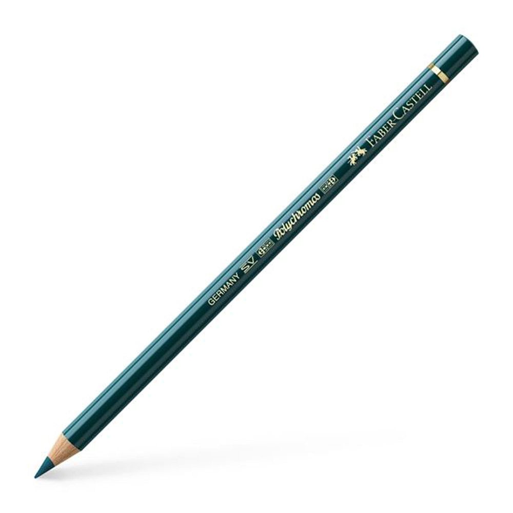 Polychromos Colour Pencil, Deep Cobalt Green 158