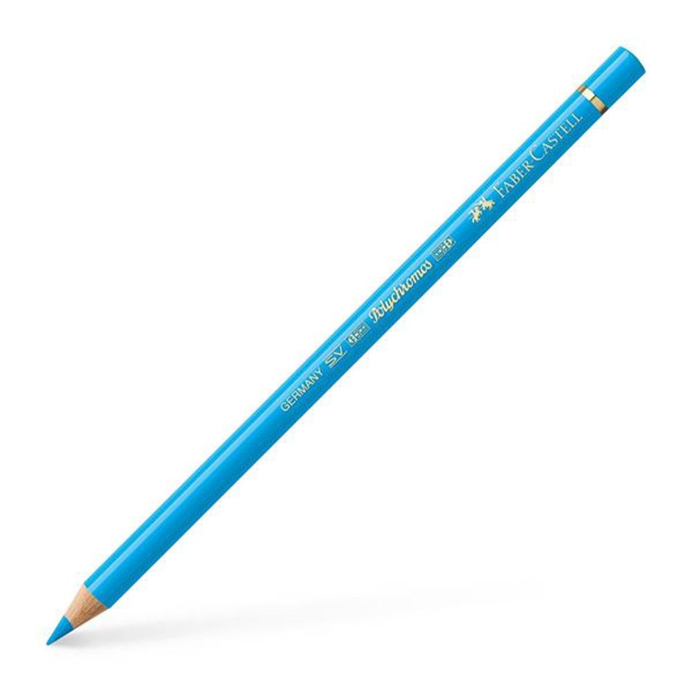 Polychromos Colour Pencil, Light Phthalo Blue 145