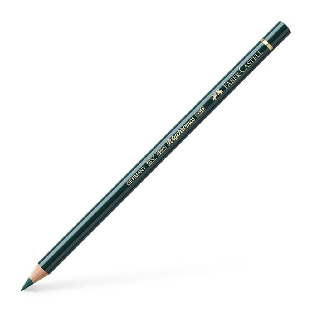 Polychromos Colour Pencil, Pine Green 267