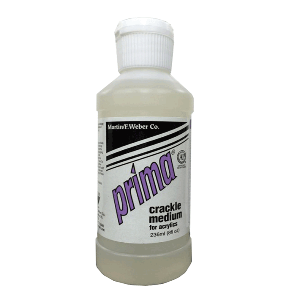 Prima Acrylic Liquid Crackle Medium - 8oz