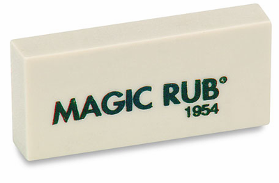 Magic Rub Eraser 1954 - Sanford