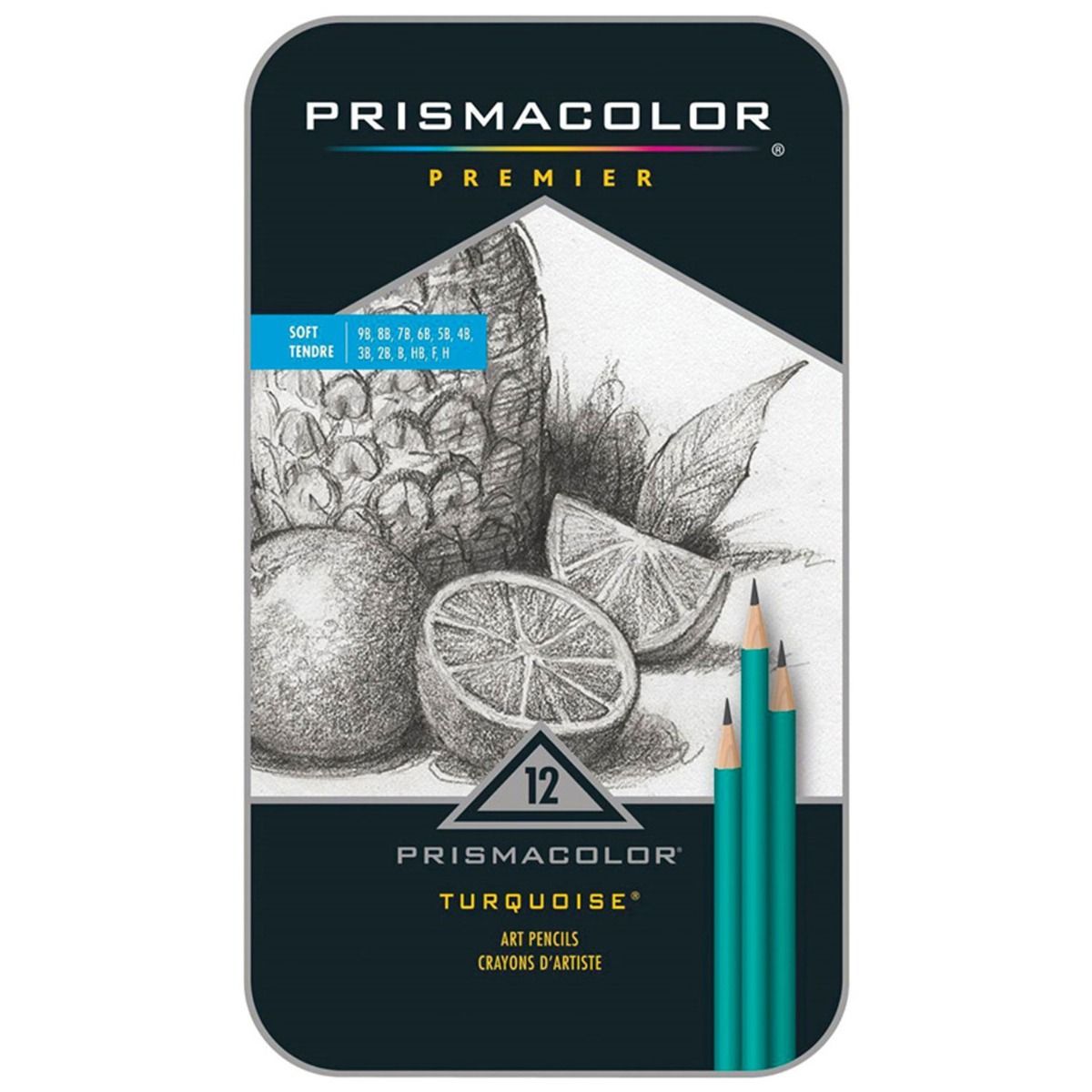 Prismacolor Premium Turquoise Drawing Pencils Set 12