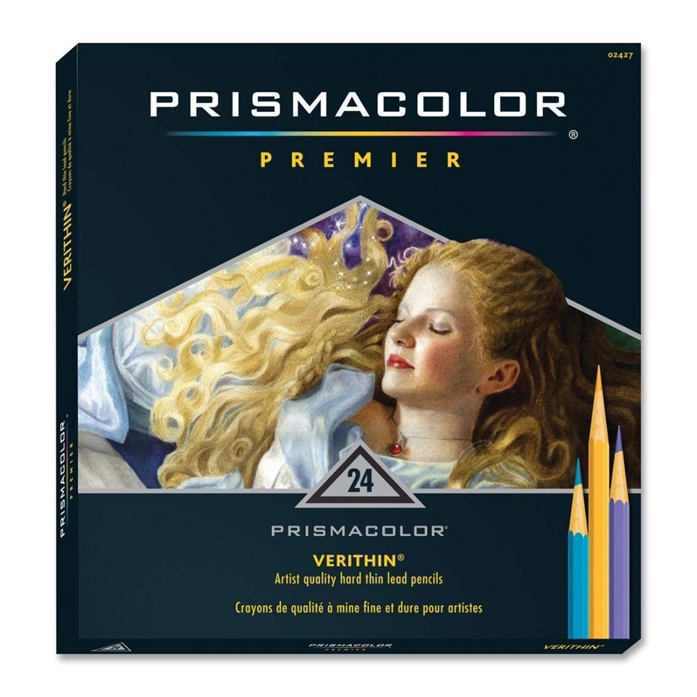 Prismacolor Verithin Coloured Pencil Set of 24