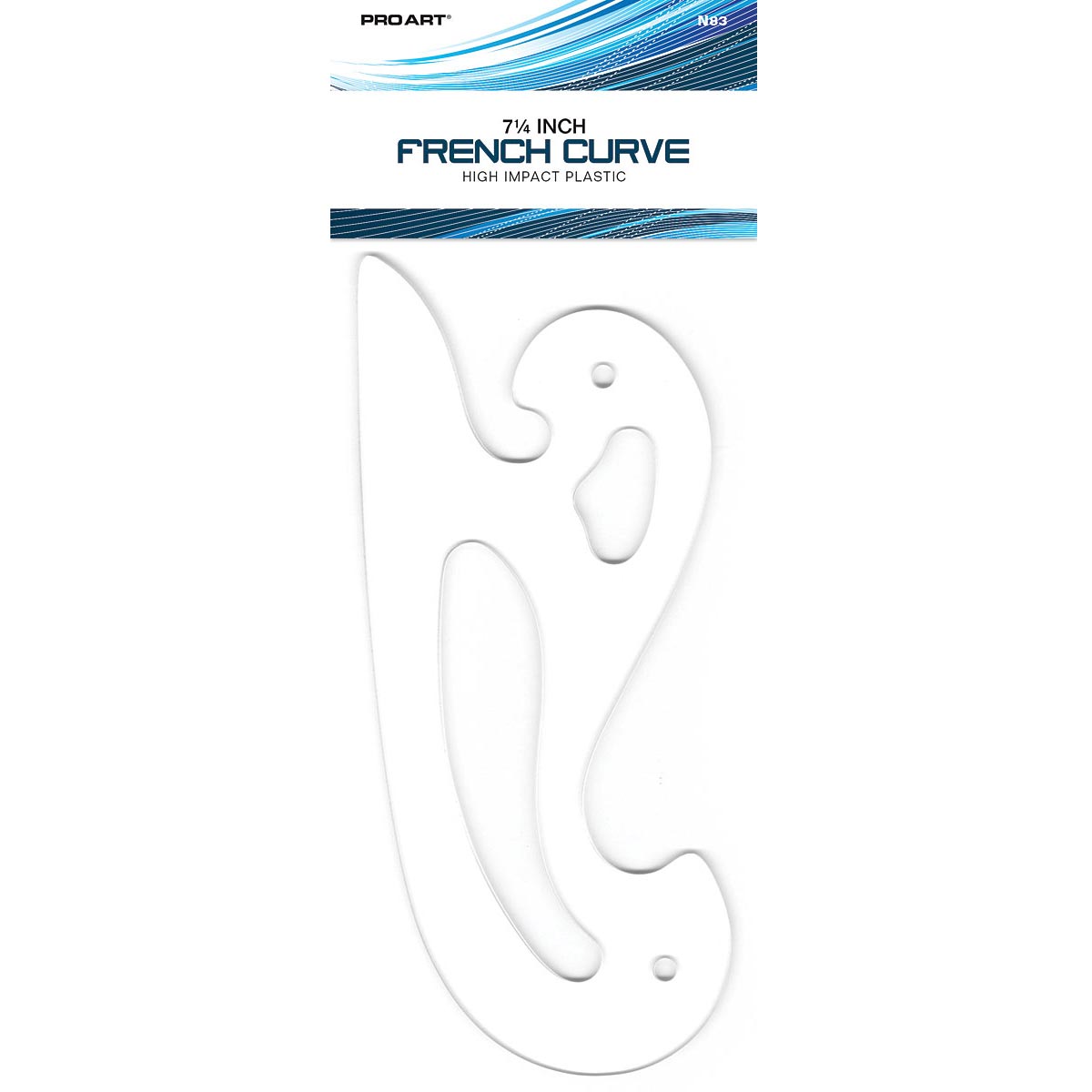 Pro Art French Curve 7-1/4 inches