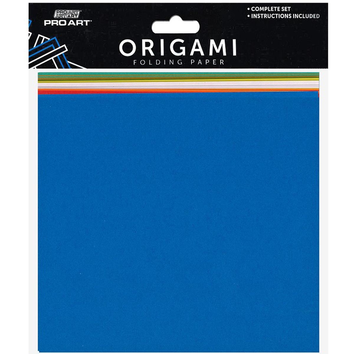 Pro Art Origami Paper 5.88 in. Square Assorted 100 Pieces