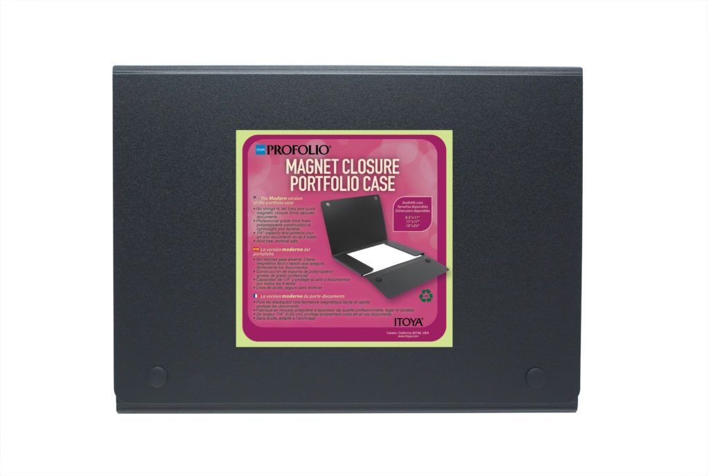 ProFolio Magnet Closure Portfolio Case 8-1/2 x 11x.5 inch