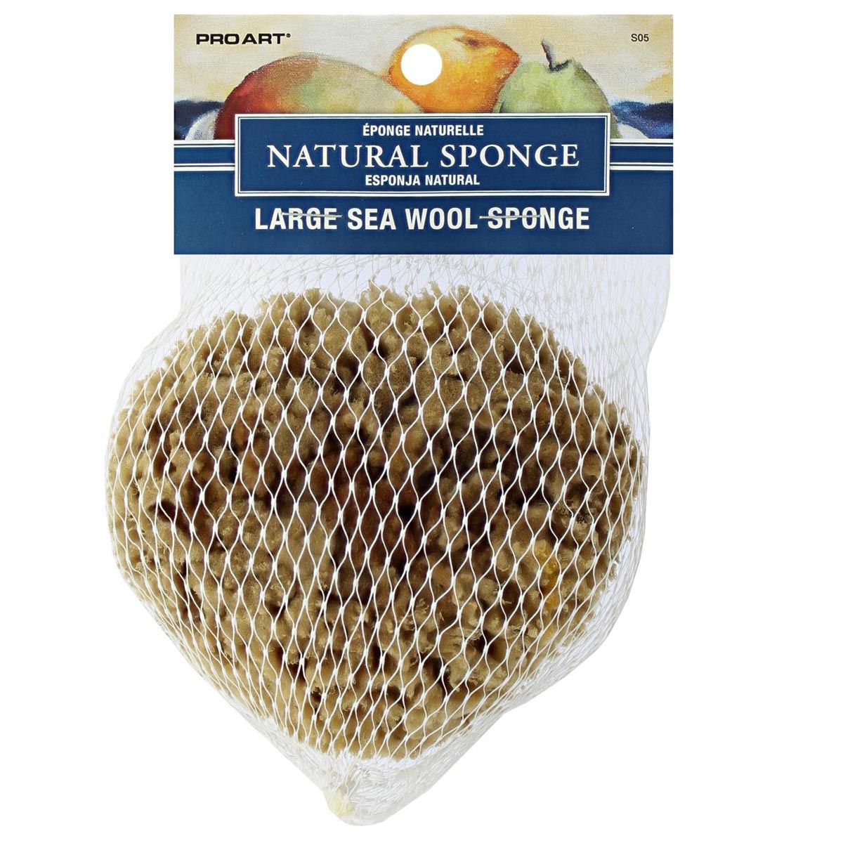 Pro Art Large Sea Wool Natural Sponge