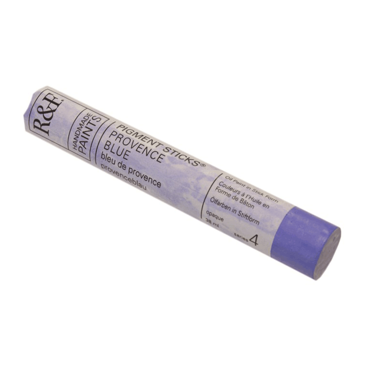 R&F Oil Pigment Stick, Provence Blue 38m