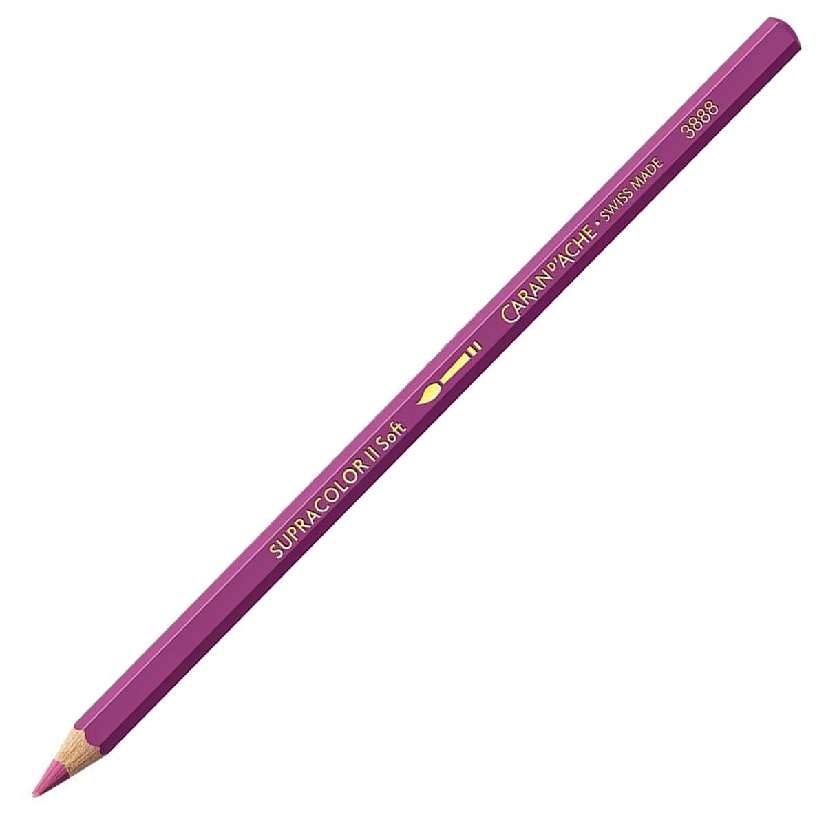 Caran d'Ache Supracolor ll Soft Aquarelle Pencil - Purple Violet 100
