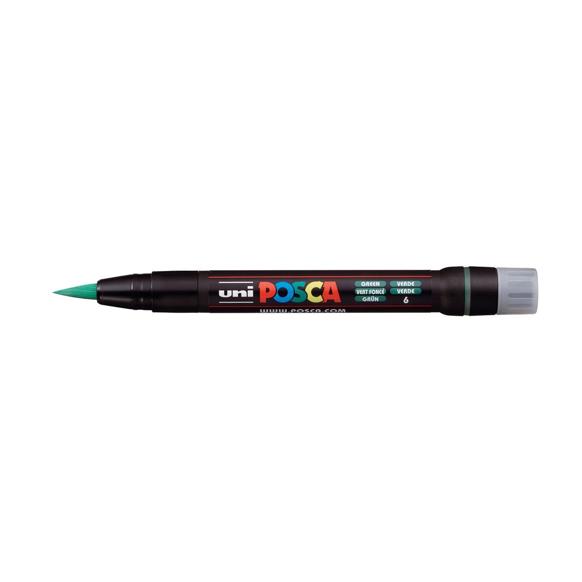 UNI POSCA PCF-350 Brush Tipped Marker Pen Green