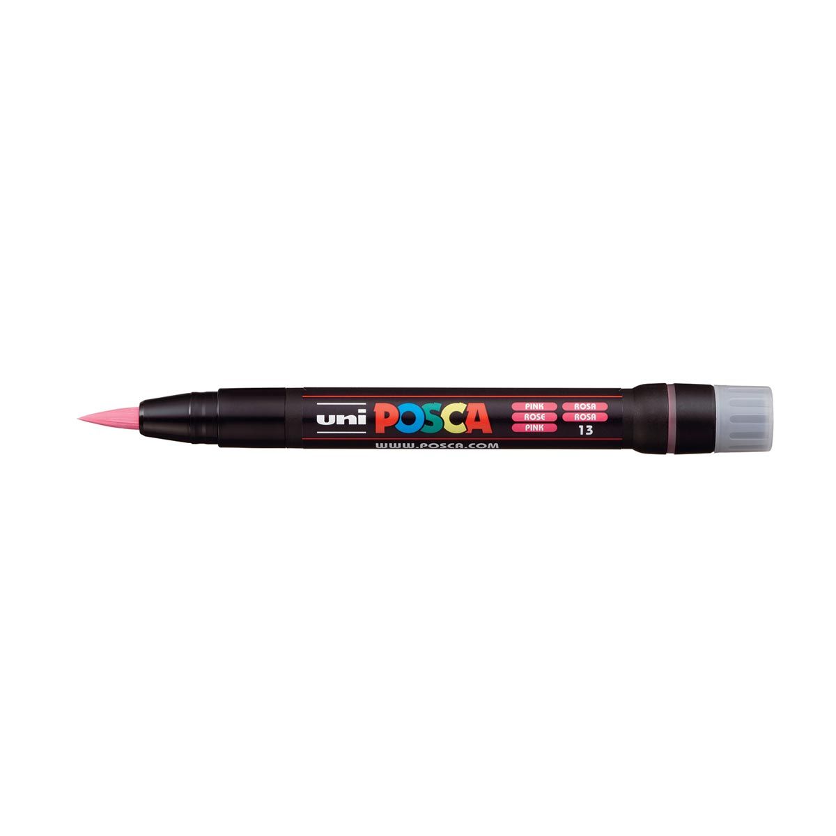 UNI POSCA PCF-350 Brush Tipped Marker Pen – Pink