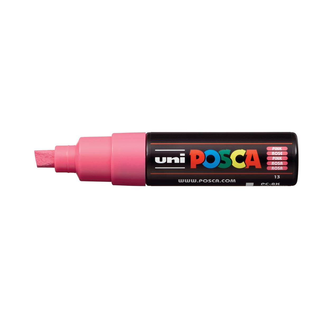 UNI POSCA PC-8K Broad Chisel, Pink