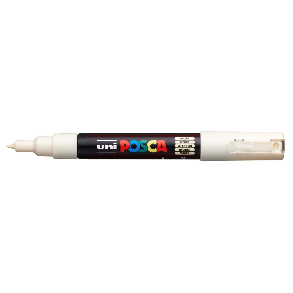 UNI POSCA PC-1M Extra-Fine Tapered Ivory