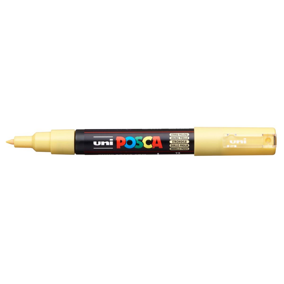 UNI POSCA PC-1M Extra-Fine Tapered, Straw Yellow
