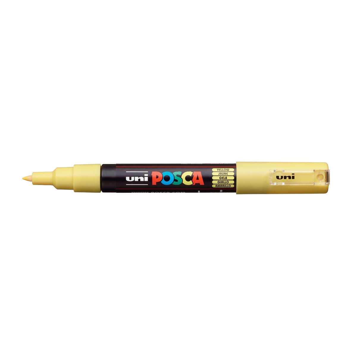 UNI POSCA PC-1M Extra-Fine Tapered Yellow