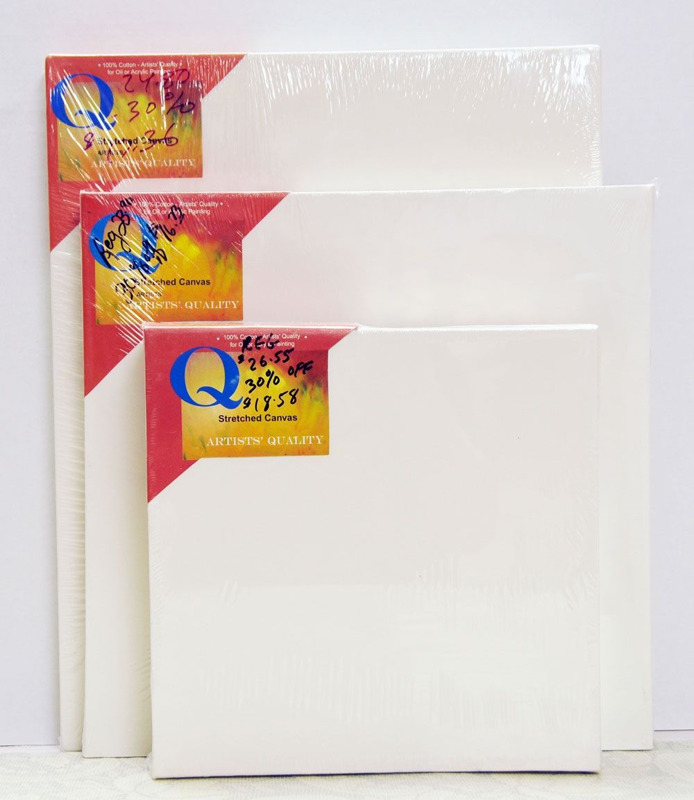 Q-Stretched Primed Canvas - 48" x 60" x 1.5"