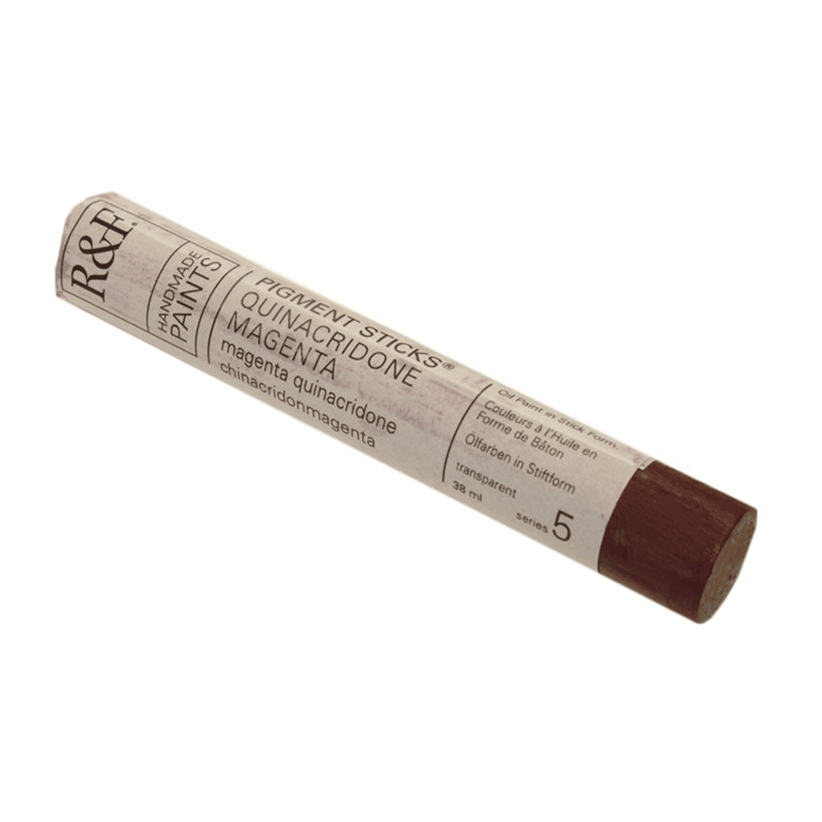 R&F Oil Pigment Stick, Quinacridone Magenta 38ml