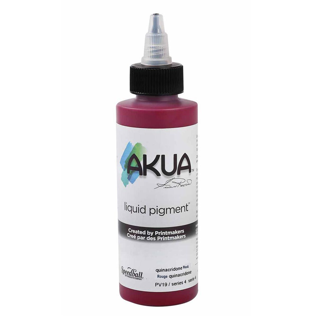 Akua Liquid Pigment - Quinacridone Red 118ml (4oz)