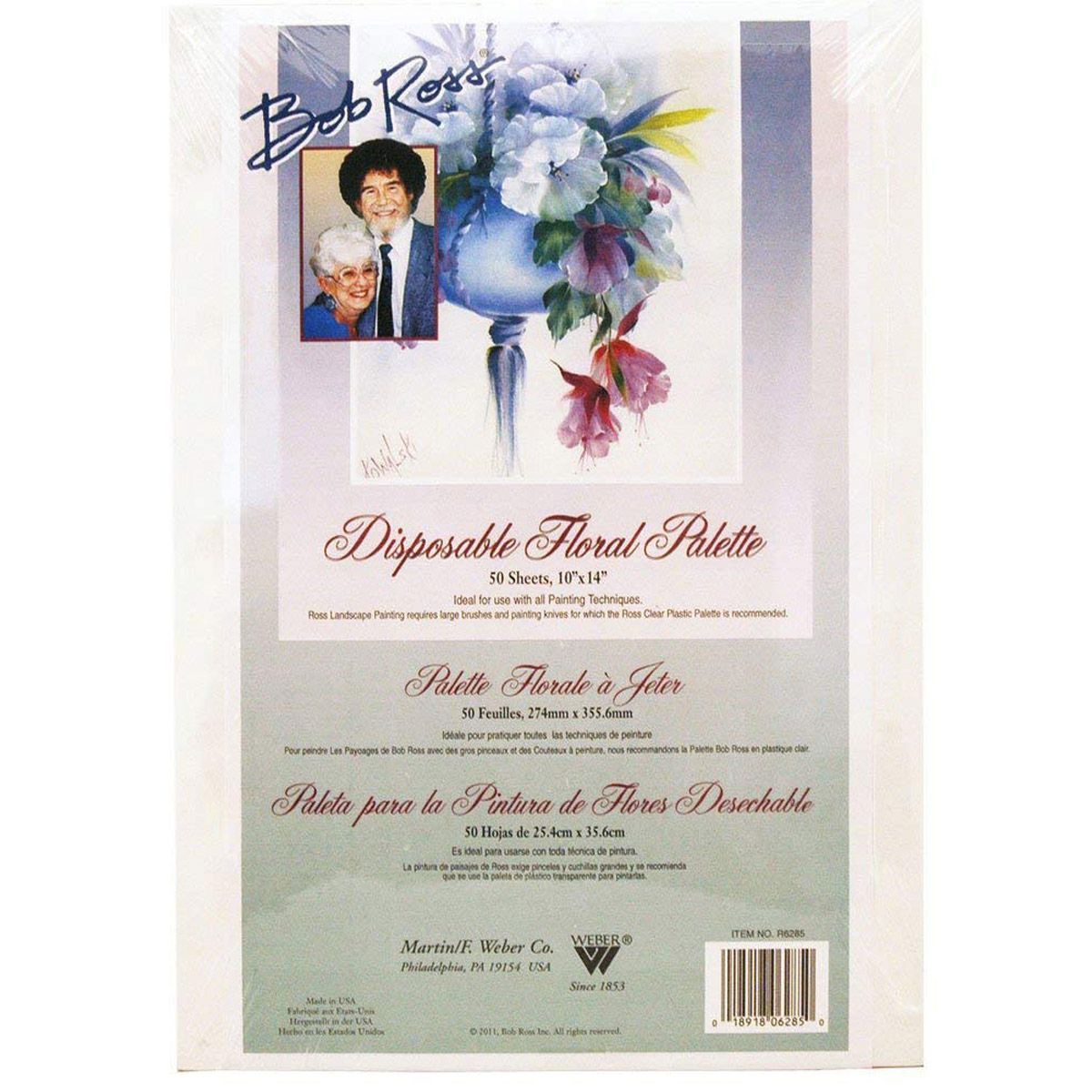 Bob Ross Disposable Palette - 10 x 14 inches