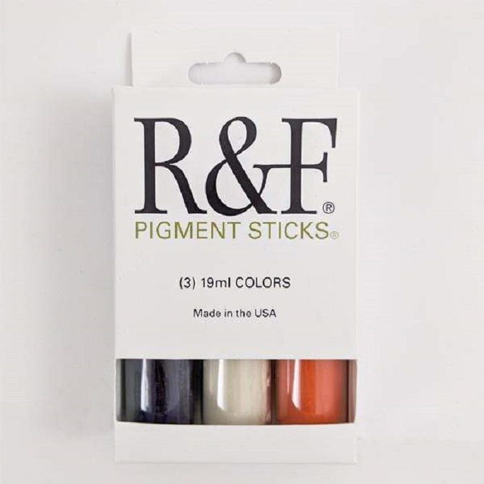 R&F Pigment Sticks 3-19ml Colours Trial Set 1