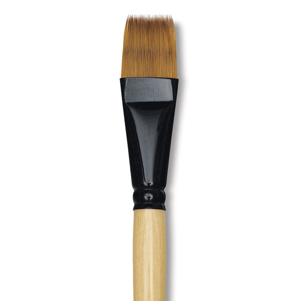 Dynasty Black Gold Short Handle Brush - Tooth Rake 1/2 inch