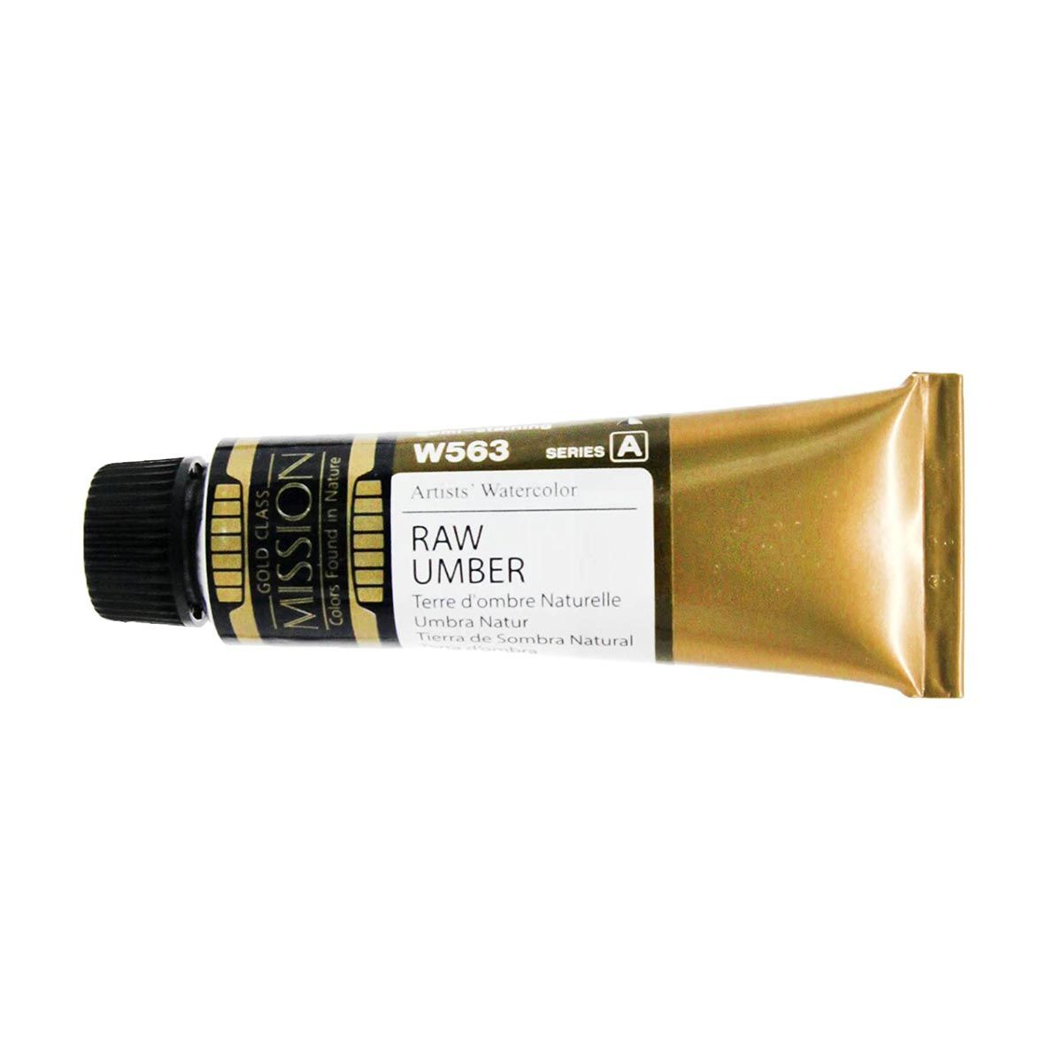 Mission Gold Watercolour Raw Umber 15ml