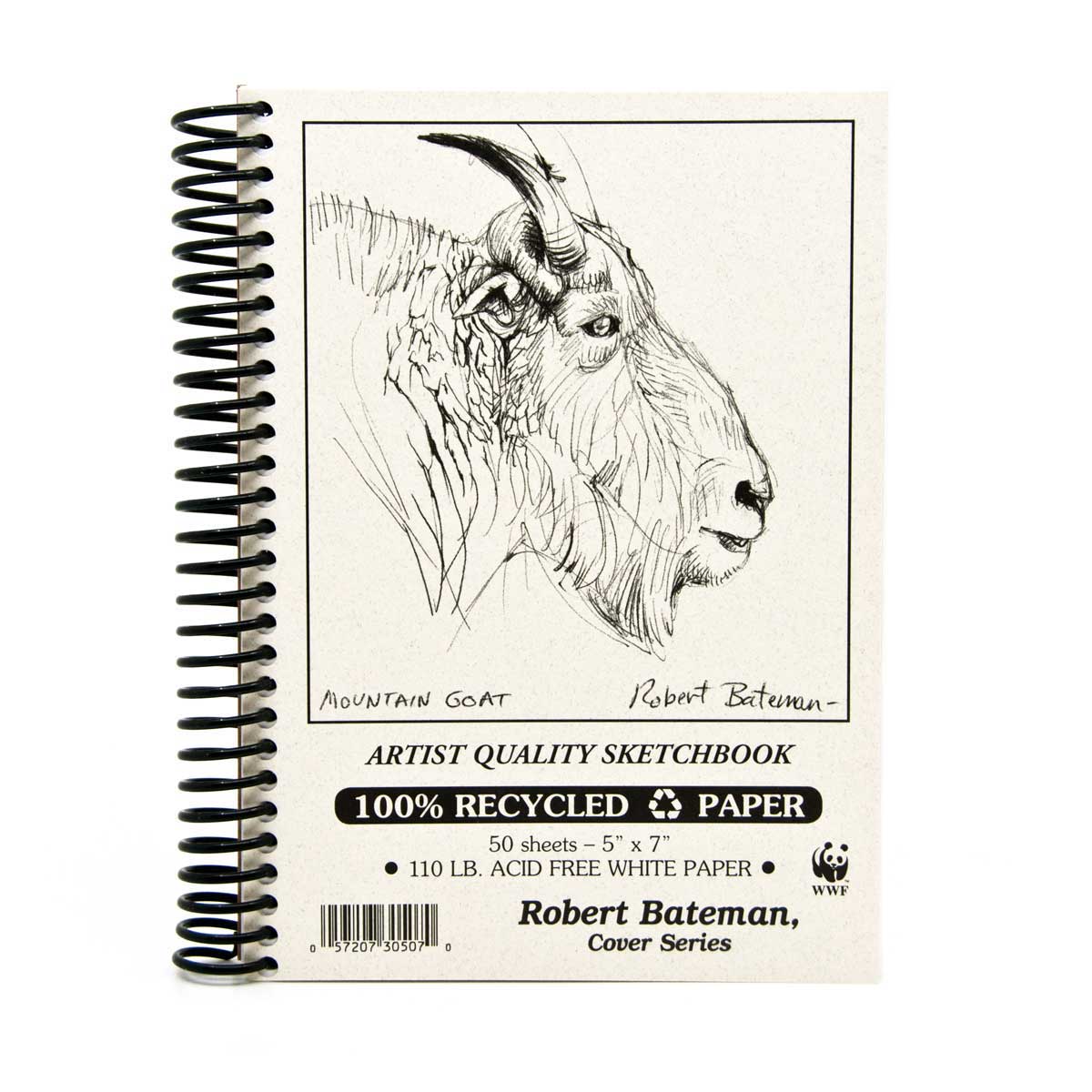 Robert Bateman Artist Quality Sketchbook 5x7 in