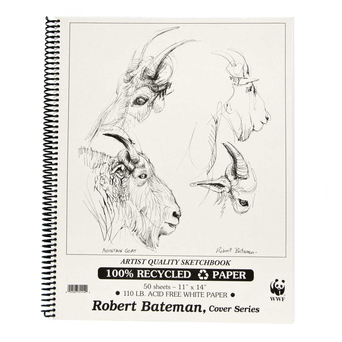 Robert Bateman Artist Quality Sketchbook 11x14 in