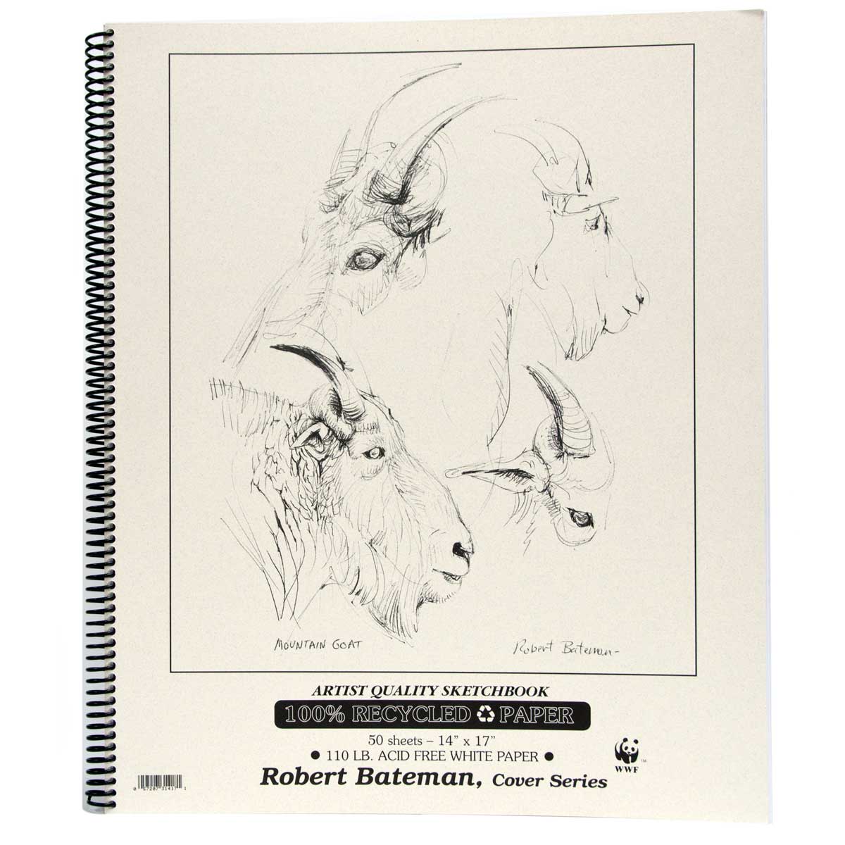Robert Bateman Artist Quality Sketchbook 14x17 in