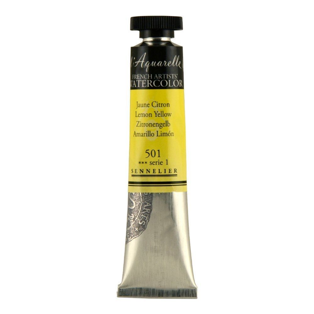 Sennelier Watercolour S1 Lemon Yellow (501) 21 ml