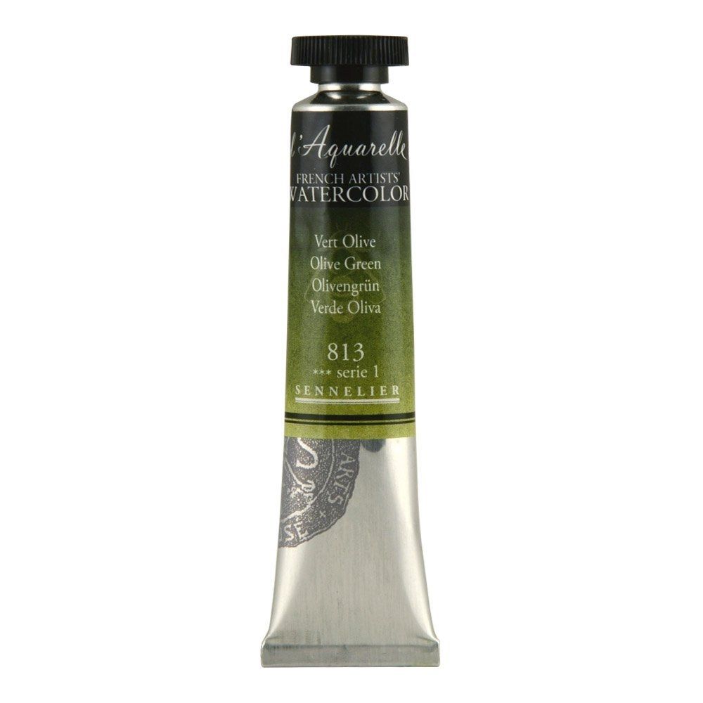 Sennelier Watercolour S1 Olive Green (813) 21 ml