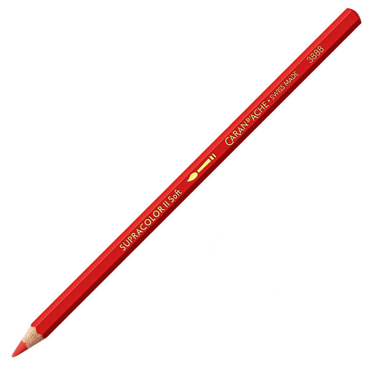 Caran d'Ache Supracolor ll Soft Aquarelle Pencil - Scarlet 070