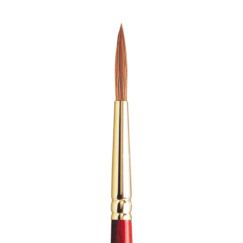 Winsor & Newton Sceptre Gold II Short Handled Brush - Designer Round 6