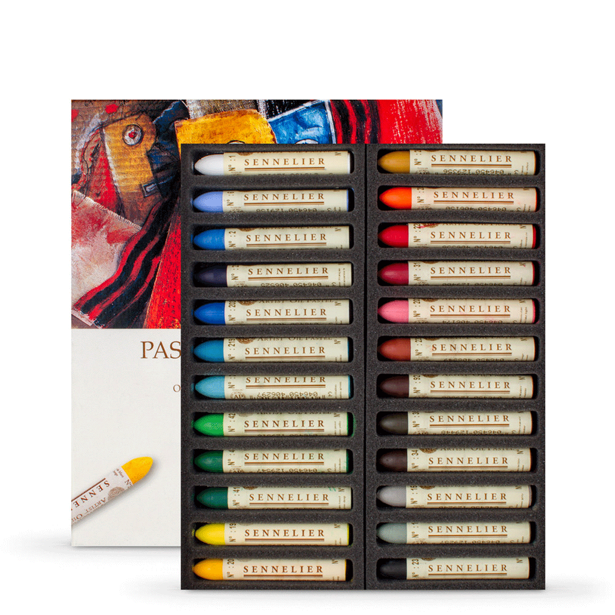 Introductory Oil Pastel Assorted Set of 24