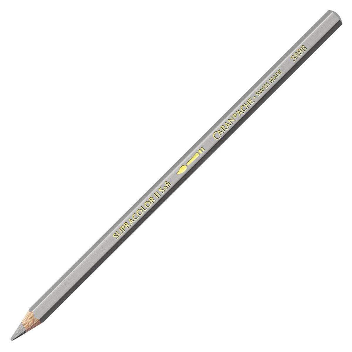 Caran d'Ache Supracolor ll Soft Aquarelle Pencil  Silver 498