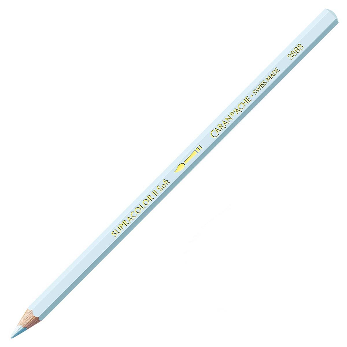 Caran d'Ache Supracolor ll Soft Aquarelle Pencil Silver Grey 002