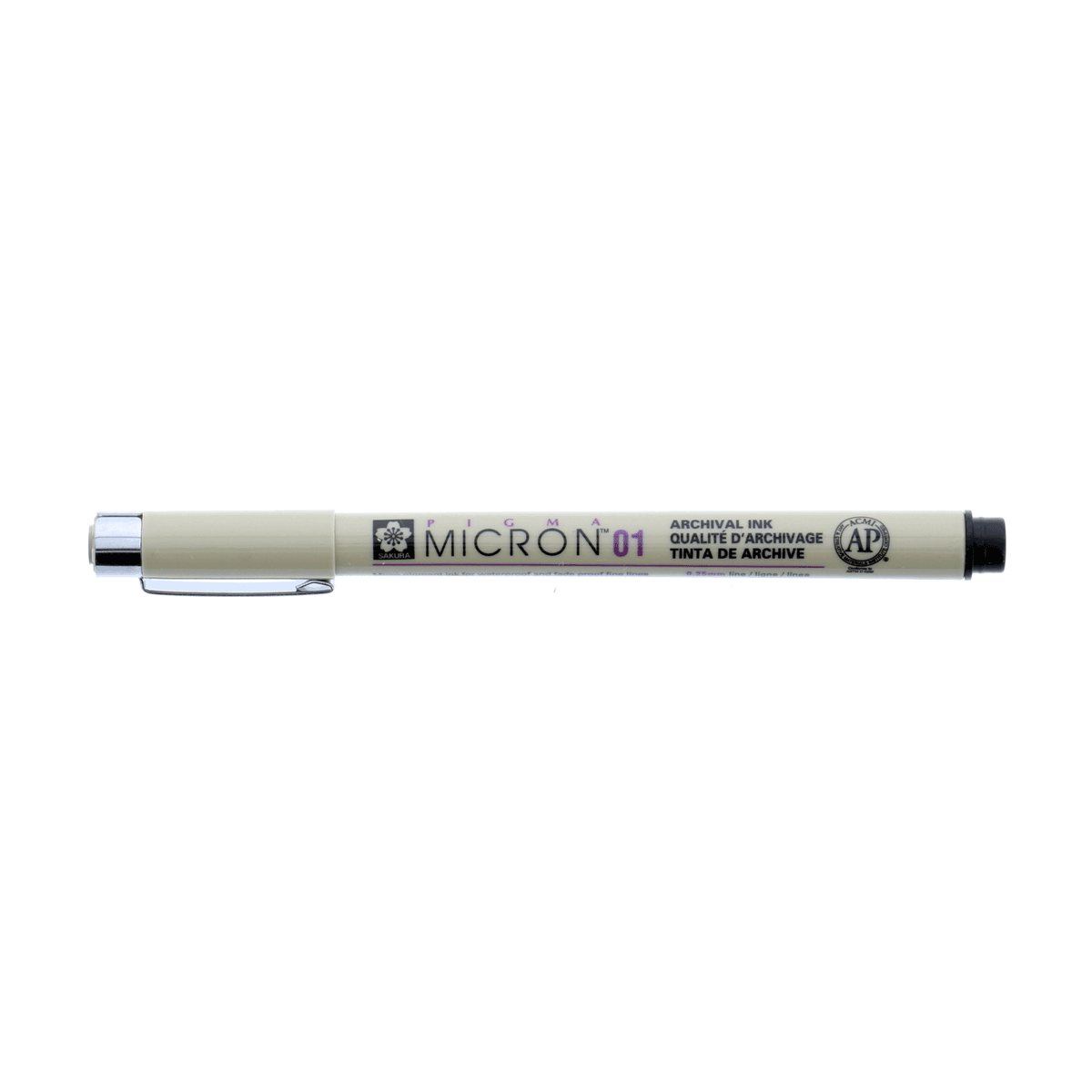 Micron Pigma Pen - Black 01 .25mm Line