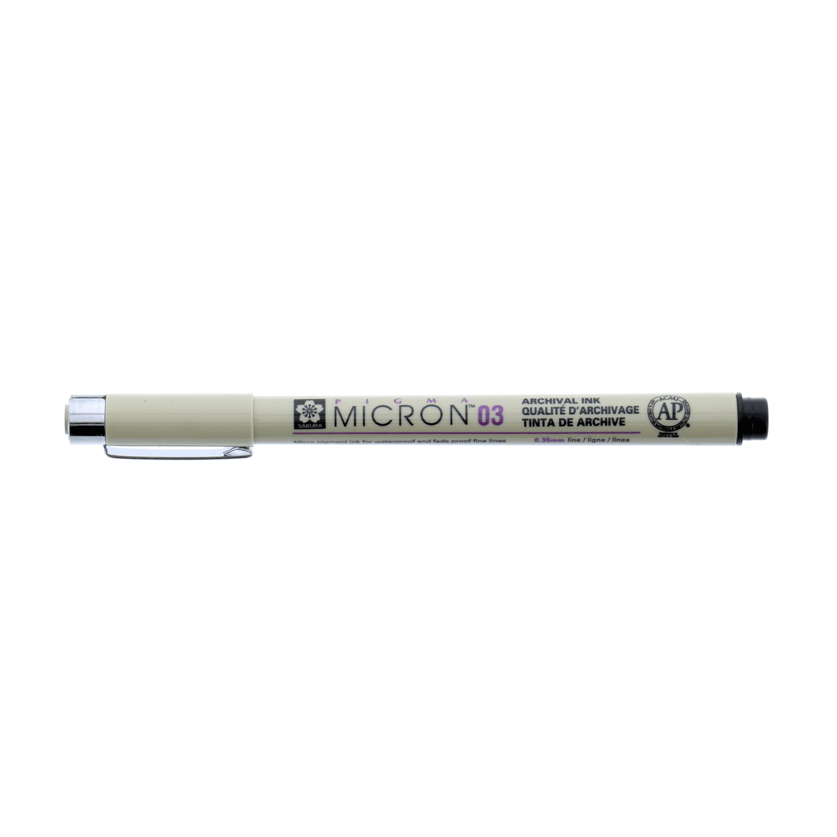 Micron Pigma Pen - Black 03 .35mm Line
