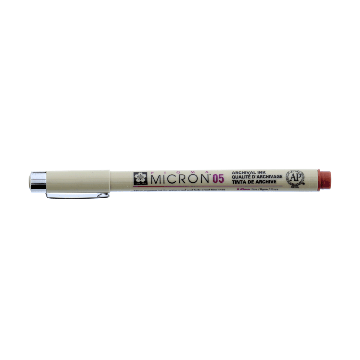 Micron Pigma Pen - Brown 05 .45mm Line