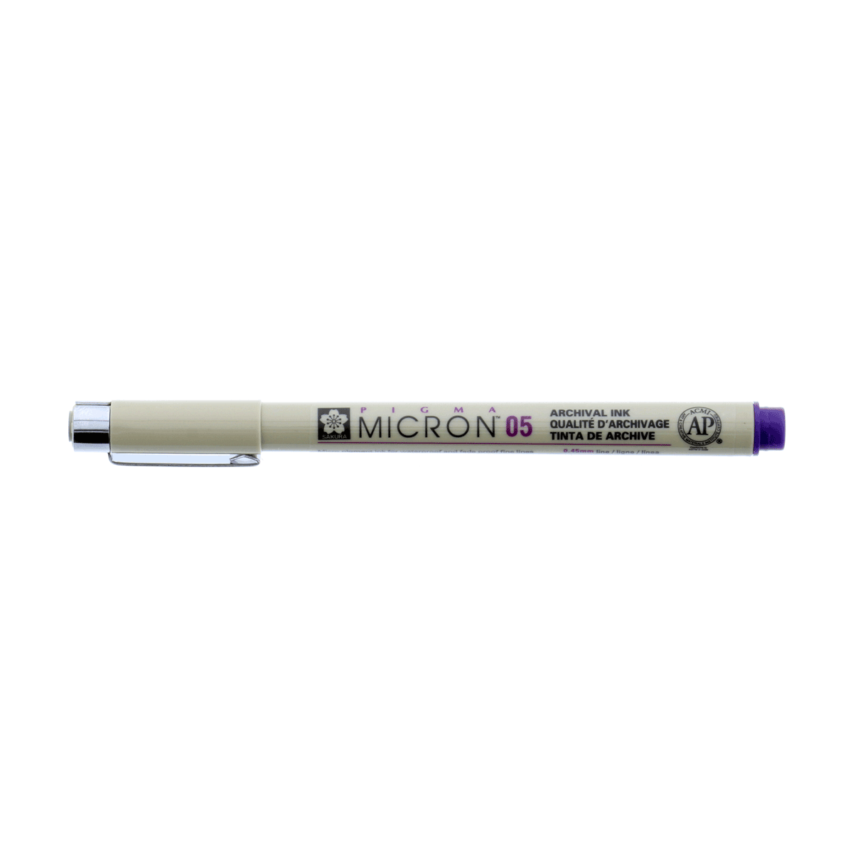 Micron Pigma Pen - Purple 05 .45mm Line