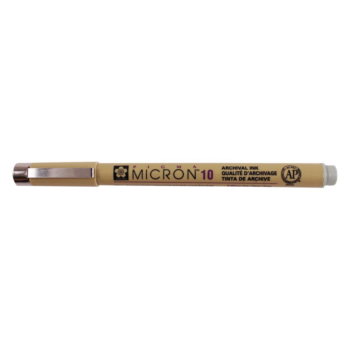 Micron Pigma Pen - Light Cool Gray 10 (.60mm) Line