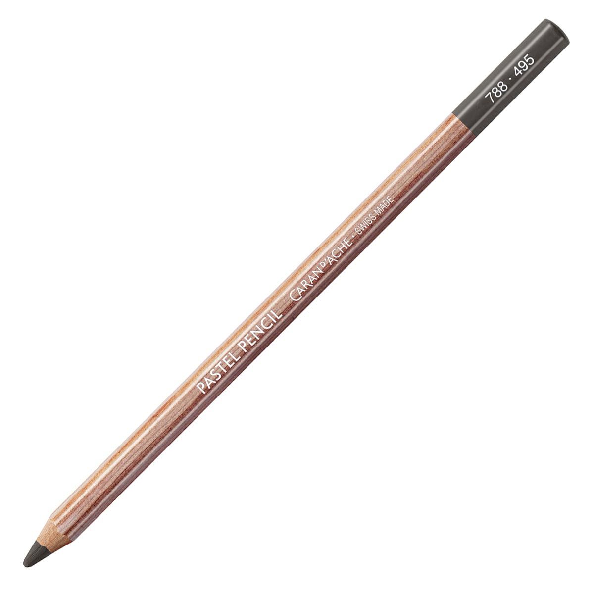 Caran d'Ache Pastel Pencil - Slate Grey - 495