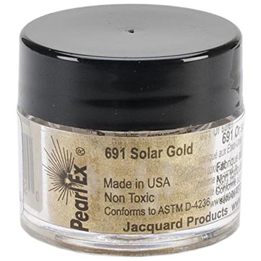 Jacquard Pearl Ex Powdered Solar Gold Pigment 3g