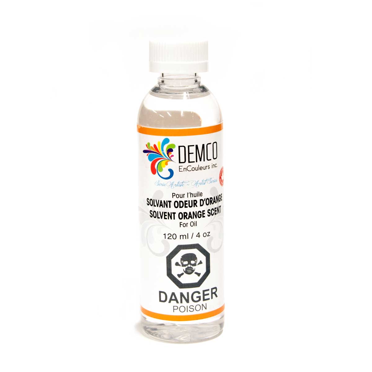 Demco Orange Scent Solvent 120 ml (4oz)
